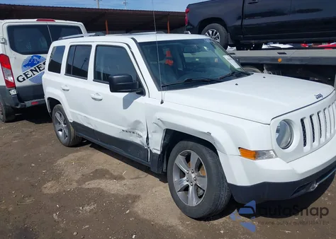 2017 Jeep Patriot High Altitude Fwd z USA, uszkodzony, nr VIN 1C4NJPFA1HD153258